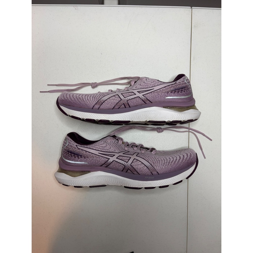 ASICS Gel-Kayano 28 Womens 7.5 Lavender Purple Stability Running Shoes 1012B047